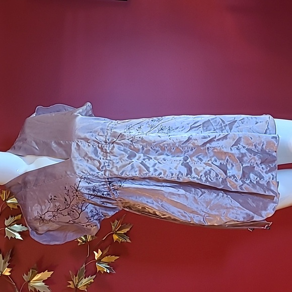 ✅ $10 ADD-ON ✅ La Senza PJ Top Tunic Lilac Flowers empire waist ✅ $10 ADD-ON ✅ - Picture 1 of 16